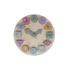 Little Dutch Hodiny s puzzle kockami drevené Farma - Little Dutch