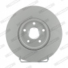 FERODO Brzdový kotúč DDF1225C
