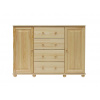 Komoda – KOM30 Farba: Jelša, Hĺbka: 42 cm