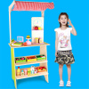 Detská pokladňa - obchod - Veľký drevený simulácia store (Detská pokladňa - obchod - Veľký drevený simulácia store)