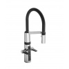Hansa Fit Elektronická drezová batéria Hybrid, bezdotyková, čierna/chróm 65252213