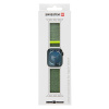Nylonový remienok SWISSTEN pre Apple Watch 49 mm / 45 mm / 44 mm / 42 mm - nylonový - svetlozelený