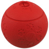 Loptička DOG FANTASY na maškrty červená 11cm 1 ks