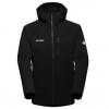 Mammut ULTIMATE COMFORT SO HOODED JACKET MEN Čierna S