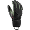 Lyžiarske rukavice Leki Hevon 3D - black/dusty green 9.0