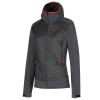 Dámská zimná bunda La Sportiva Kap Hybrid Hoody W Carbon/Cherry Tomato