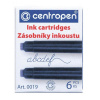 Centropen Atramentové bombičky 0019 6 ks modré