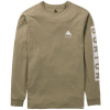 pánske tričko BURTON ELITE LS TEE Summit Taupe XXL