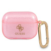 Guess GUAPUCG4GP kryt AirPods Pro ružový/ružový Glitter Collection (Guess GUAPUCG4GP kryt AirPods Pro ružový/ružový Glitter Collection)