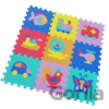 Alltoys Penové puzzle zvieratká a dopravné prostriedky 9 ks
