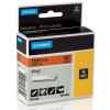 páska DYMO 18435 PROFI D1 RHINO Black On Orange Vinyl Tape (12mm) (S0718490)