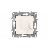Otočný termostat Legrand 764587 biely
