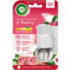 Air Wick elektrický osviežovač vzduchu strojček a náplň Ružový sekt a maliny 19 ml