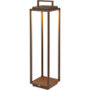 ab+ by Abert Resort Maxi prenosná stolní lampa Corten