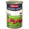 ANIMONDA GranCarno Adult hovädzie a kačacie srdce 400g