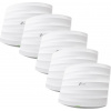 TP-Link EAP245, 5-pack - stropní AC1750 Dual Band Wi-Fi AP, 2x RJ45, Wi-Fi standardy a/b/g/n/ac