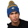 Starter Pánska Zimná Čiapka Buffalo Sabres Blizzard Pom Beanie