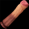 Lovetoy Dual Layered Platinum Silicone Cock 12