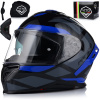 MOTOCYKLOVÁ PRILBA | VITO PRESTO BLUE | INTEGROVANÝ SYSTÉM PINLOCK + CLONA