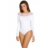 Dámske body Maddalena White - Babell Bílá XL