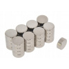 Neodymový magnet 4x2 mm valcový silný N42 10 kusov