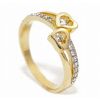 Zlatý prsteň 585 cubic Zirconia (Zlatý prsteň 585 cubic Zirconia)