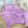 Dadka Povlečení krep Mandevila fialová 140x200, 70x90 cm
