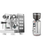 Rocket Espresso Appartamento, white + La Pavoni Cilindro