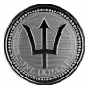 Strieborná minca Barbados $ 1 Trident Trojzubec 2022