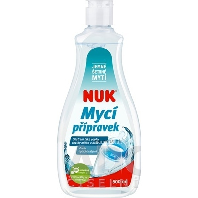 MAPA GmbH NUK Umývací prostriedok na fľaše a cumlíky špeciálne na čistenie a umývanie výrobkov pre deti (inov.2021) 1x500 ml