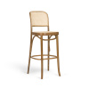 PAGED Classic H-8110 Seat Caned Back Caned Farba dreva: buk morený, Čalúnenie: Caned