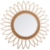 ATMOSPHERA Zrkadlo Sharp Sun, hnedé ATMOSPHERA Zrkadlo Sharp Sun, hnedé
