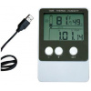 Teplomer + vlhkomer DS102 so záznamom - USB Datalogger