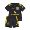 adidas Manchester United Third Babykit 2025 2026 Black 3-6 Months