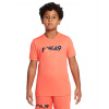 Detské futbalové tričko Nike, ACADEMY25 lososová,tmavo modrá XS