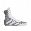 Adidas Box Hog 4 46 Biele boxerské topánky (Dvojité labky trénera - koučovanie balí a)