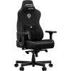 Kaiser 3E XL fabric Black ANDASEAT
