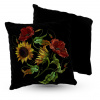 Vankúš - Field Velor Cushion Flowers 5Made 40x40 cm (Field Velor Cushion Flowers 5Made 40x40 cm)