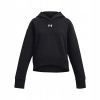 Under Armour detská mikina UA Rival Fleece Crop čierna