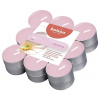 Sviečky Bolsius Tealight True Scents, čajové, vonné, magnólia, bal. 18 ks