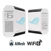 ASUS GT6 2-pack white Wireless AX10000 ROG Rapture Wifi 6 Tri-band Gaming Mesh System (90IG07F0-MU9A40)