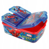 Stor delený plastový box na desiatu Spiderman 37920
