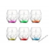 RCR ALKEMIST Arlecchino pohár 3v1, 380 ml, 6 ks (mix farieb) (RCR tumbler 3in1)