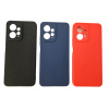 Obal na mobil Xiaomi Redmi Note 12 (23021RAA2Y) - SOFT silikon Farba: Čierna