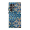 Odolný obal Mobiwear Elite Pro - Samsung Galaxy S24 Ultra - E108E Modré mandala květy (Odolné pouzdro, obal kryt Mobiwear Elite Pro - maximální ochrana mobilu, zesílené hrany, přesné výřezy, pohodlné
