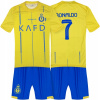Basketbalová súprava - Ronaldo 7 futbalový outfit od Al Nassr T -shirt 128 (Ronaldo 7 futbalový outfit od Al Nassr T -shirt 128)