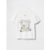 GAP Baby tričko Mix & Match s potlačou Biela 2YRS Biela Biela