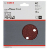 Bosch Brúsny papier C430, 150 mm 40, 5 ks