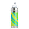 TERMO FĽAŠA S NÁUSTKOM 260ML - ZELENÁ AQUA