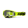 brýle ARMEGA Nuclear Citrus, 100% (čiré plexi s čepy pro slídy) M150-409